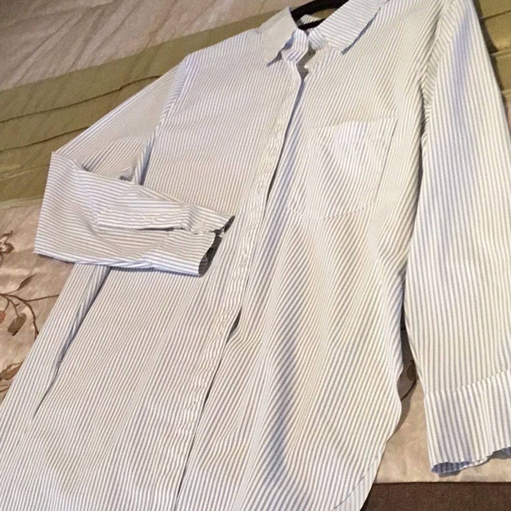 Lysse’ striped stretch shirt